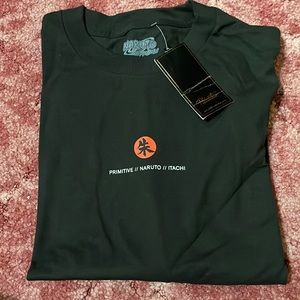 NWT Naruto Itachi Primitive Mens Tee